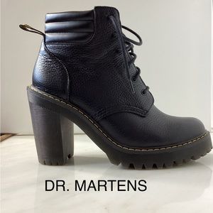 Dr. Martens black leather Persephone size 9